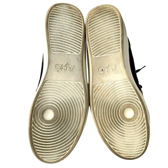 Ryka Viv Suede Leather Lace Up Leopard Sneakers Size 10 - Picture 7 of 8